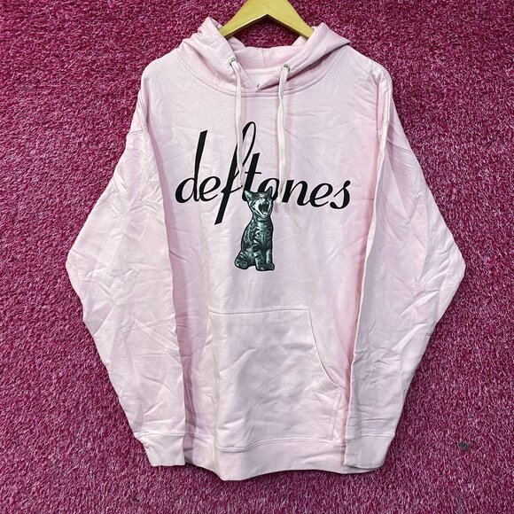Deftones (Like) Linus Pastel Pink Hoodie size XL - Picture 1 of 4